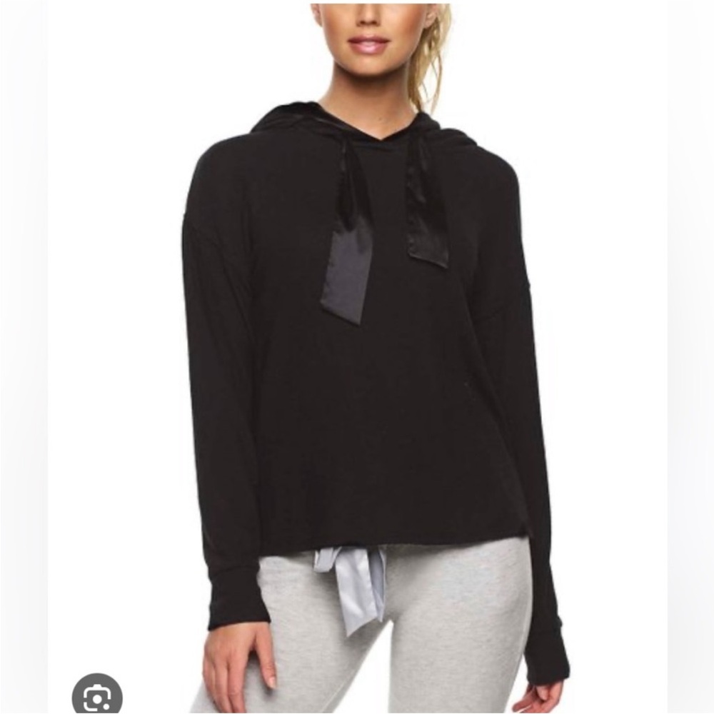 Felina musing black hoodie sweatshirt.